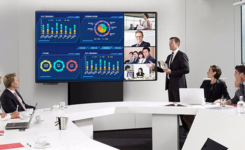 办公会议的可触摸显示大屏——智能会议平板
